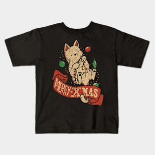 Merry Cute Mas Animal Kids T-Shirt